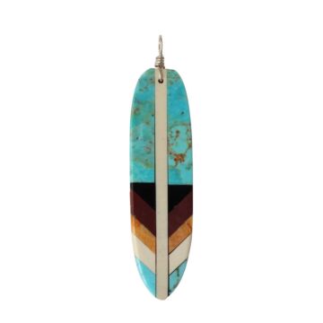 Pendentif Colibri Turquoise