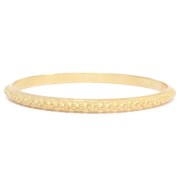 Bracelet Jonc plaqué or | bracelet doré femme
