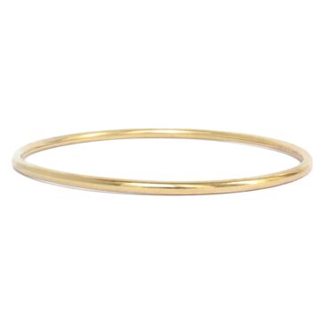 Bracelet Jonc plaqué or | bracelet doré femme