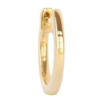 mini creole or 18 carats