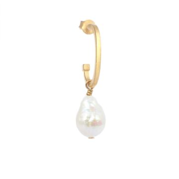 boucle d'oreille perle |creole perle