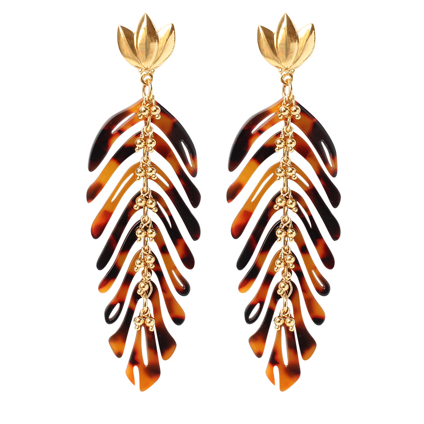 Boucles d'oreilles Cavallo Ecaille