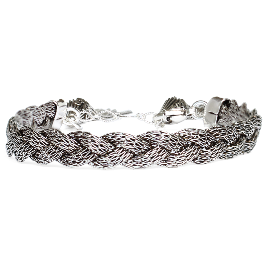 Bracelet Tresse argent 