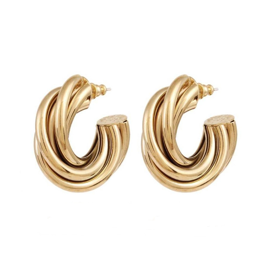 Boucles d'oreilles créoles Atik