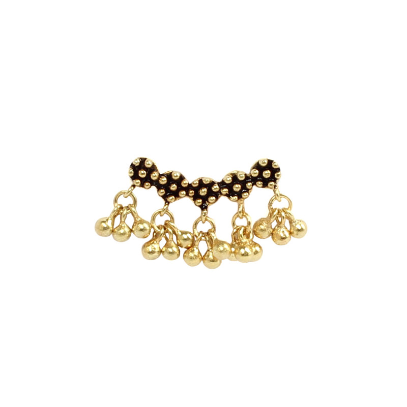 Boucle d'oreille montante pampilles