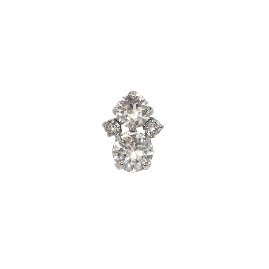 Puce d'oreille Cristal