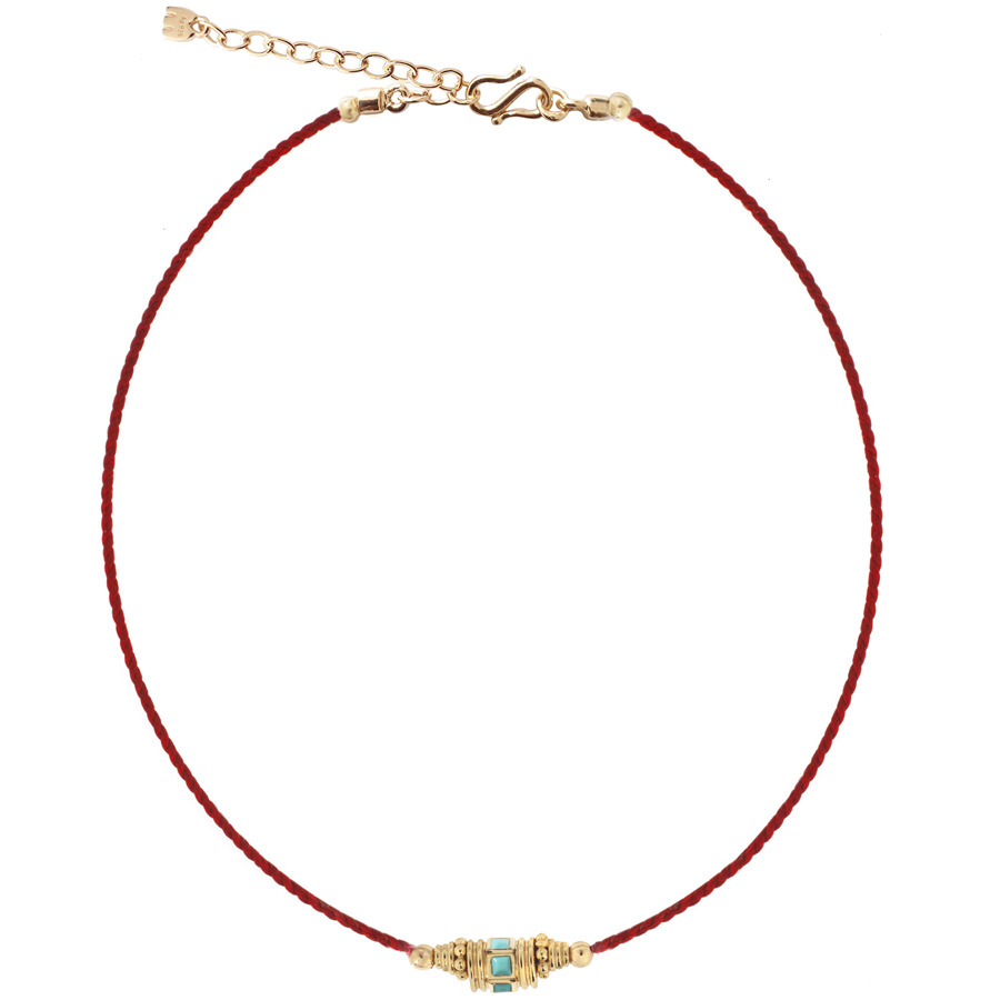Collier Rakhi rouge